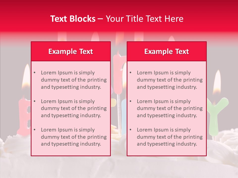 Text Bright Food PowerPoint Template