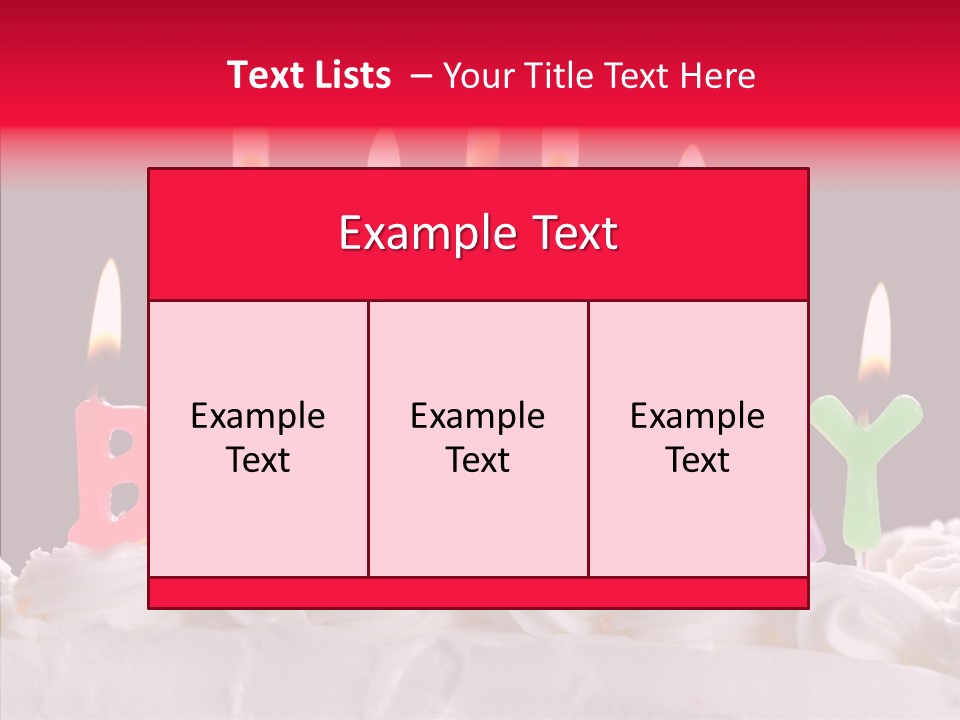 Text Bright Food PowerPoint Template