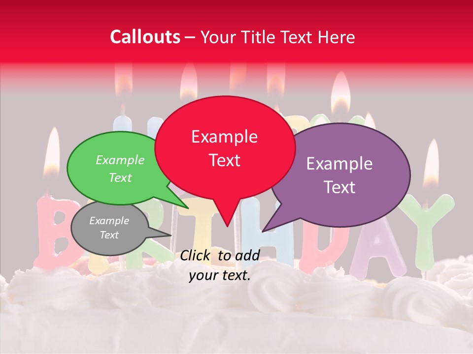 Text Bright Food PowerPoint Template