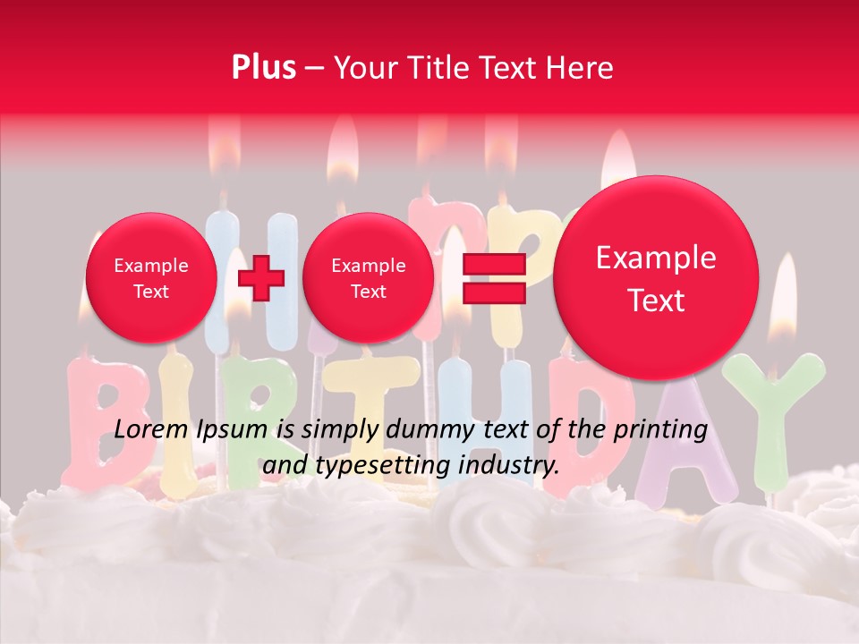 Text Bright Food PowerPoint Template