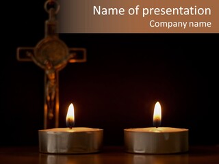 Worship Communion Book PowerPoint Template