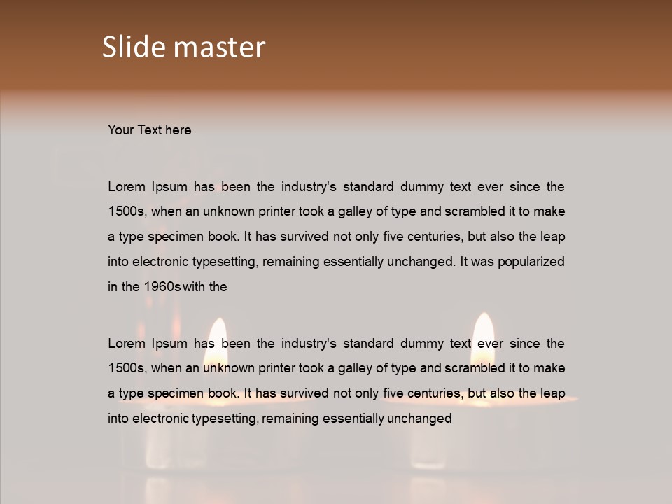 Worship Communion Book PowerPoint Template