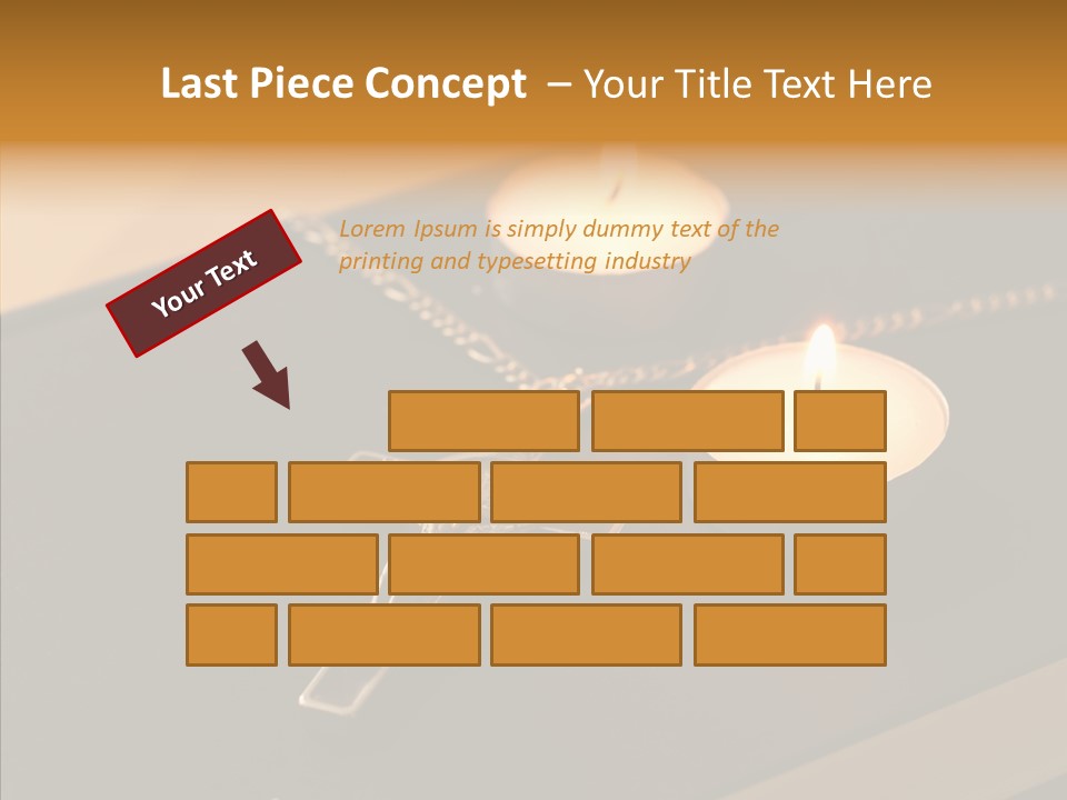 Book Believe Catholic PowerPoint Template