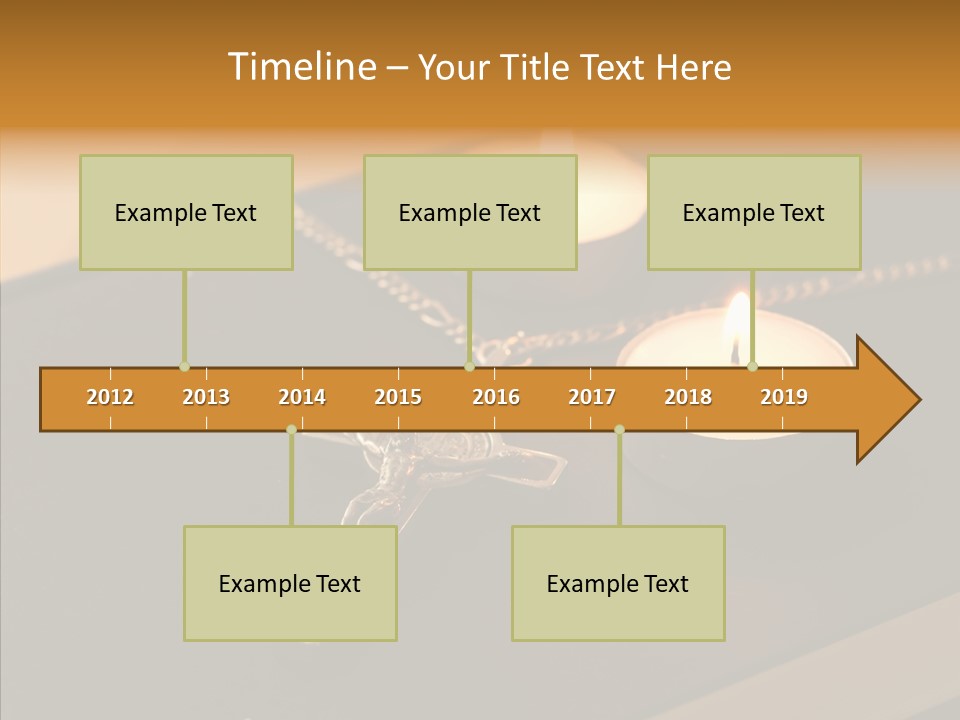 Book Believe Catholic PowerPoint Template