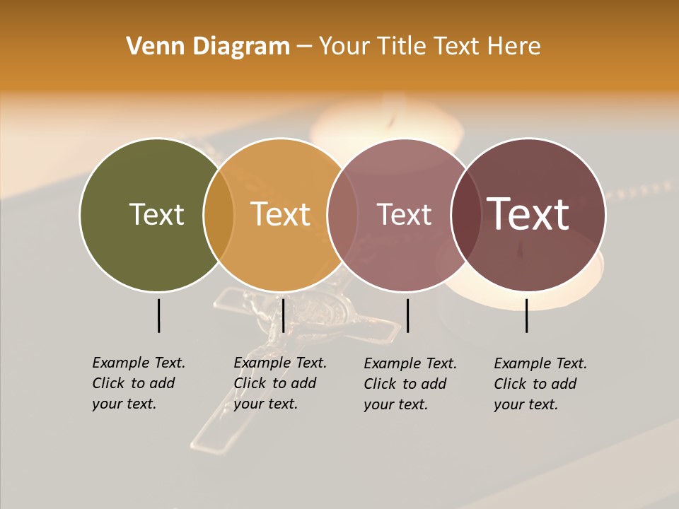 Book Believe Catholic PowerPoint Template