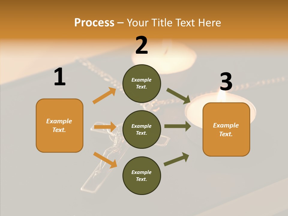 Book Believe Catholic PowerPoint Template