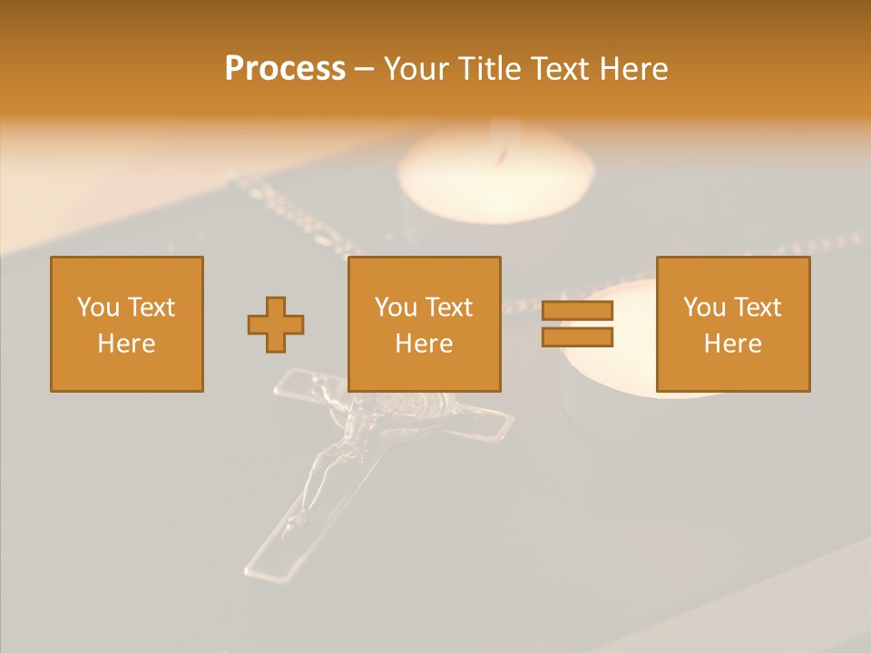 Book Believe Catholic PowerPoint Template