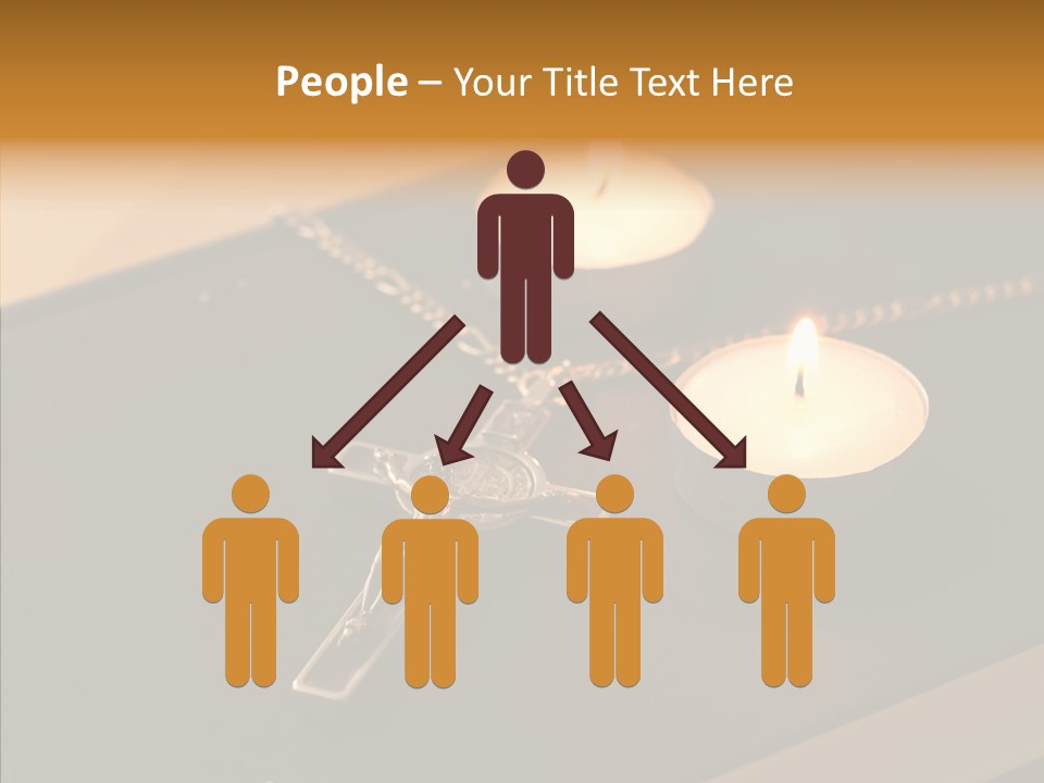 Book Believe Catholic PowerPoint Template