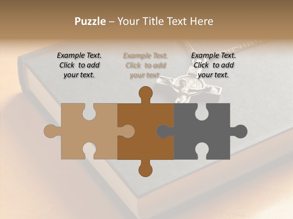 Book Confession Faith PowerPoint Template