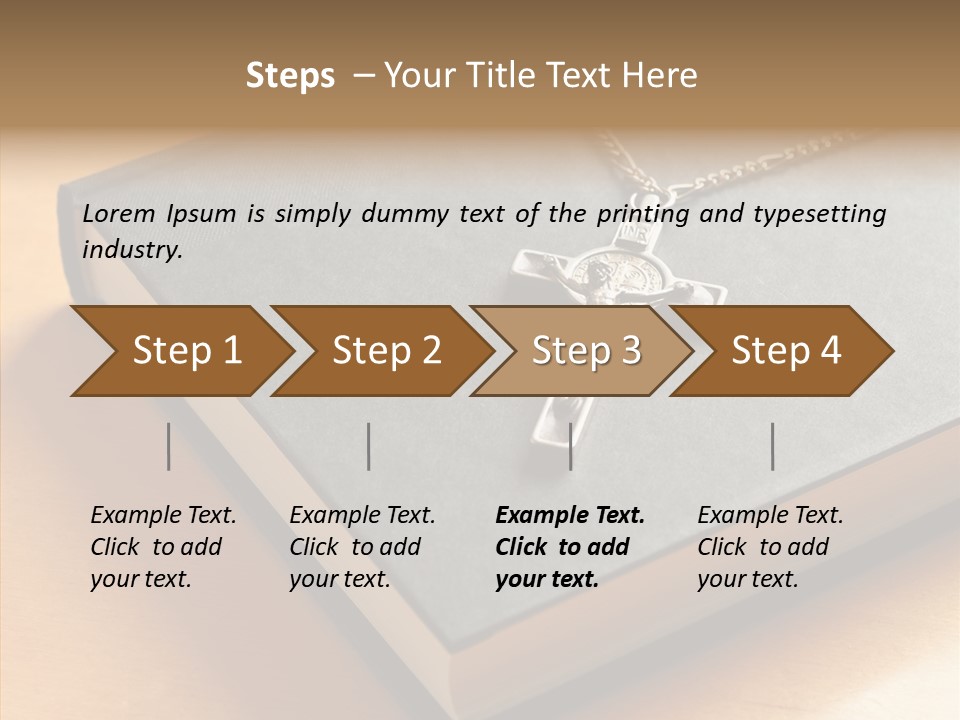 Book Confession Faith PowerPoint Template