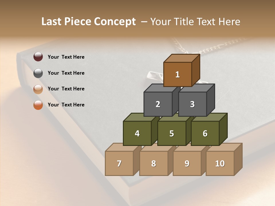 Book Confession Faith PowerPoint Template