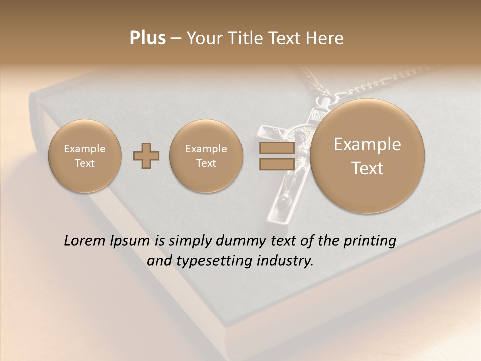Book Confession Faith PowerPoint Template