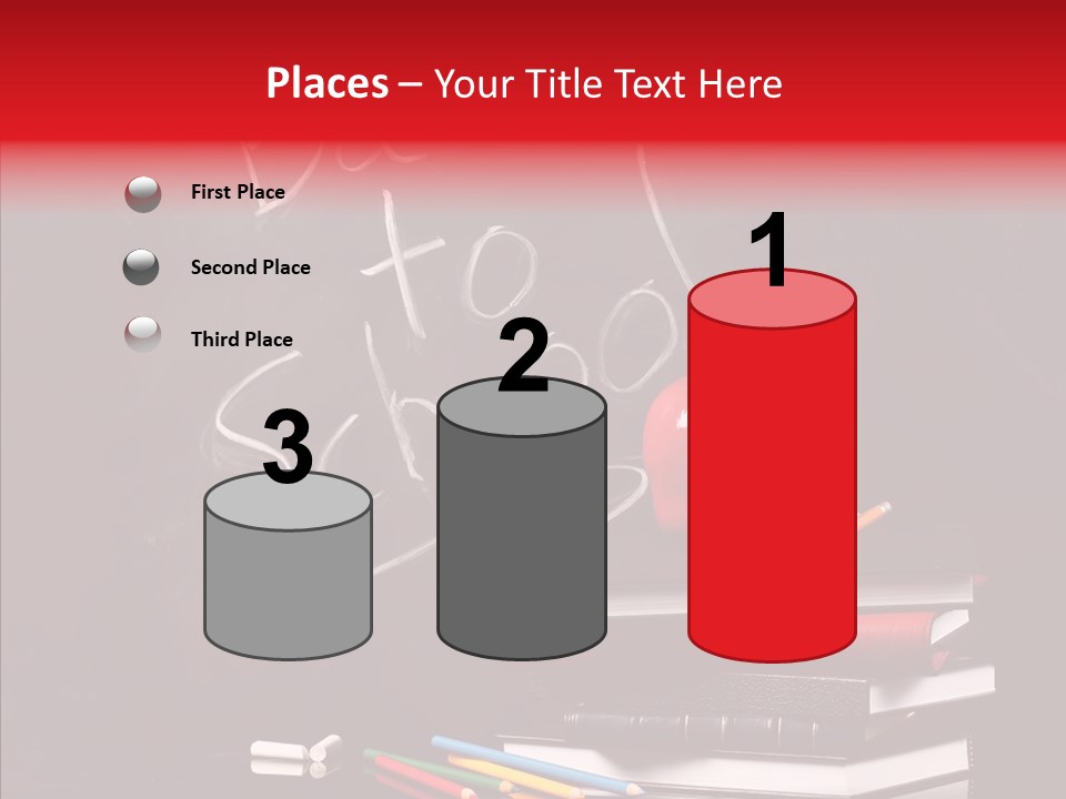 Pen School Classroom PowerPoint Template