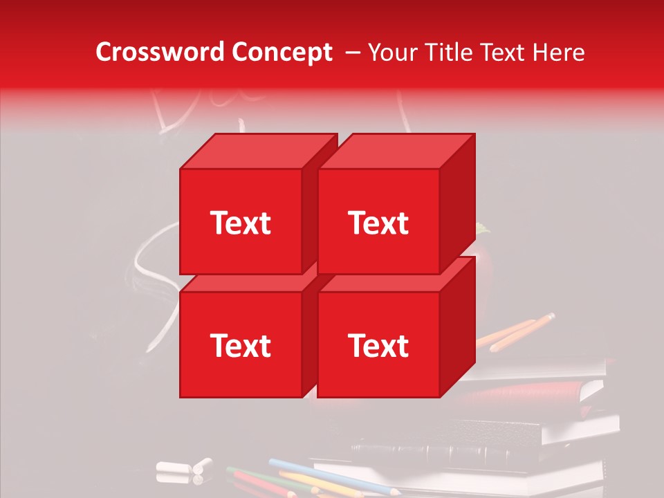 Pen School Classroom PowerPoint Template