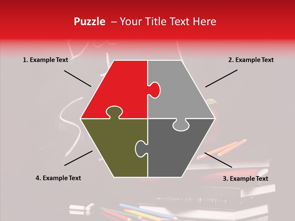 Pen School Classroom PowerPoint Template
