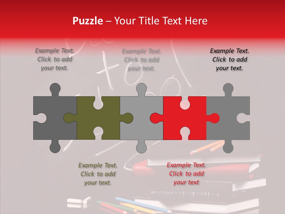 Pen School Classroom PowerPoint Template