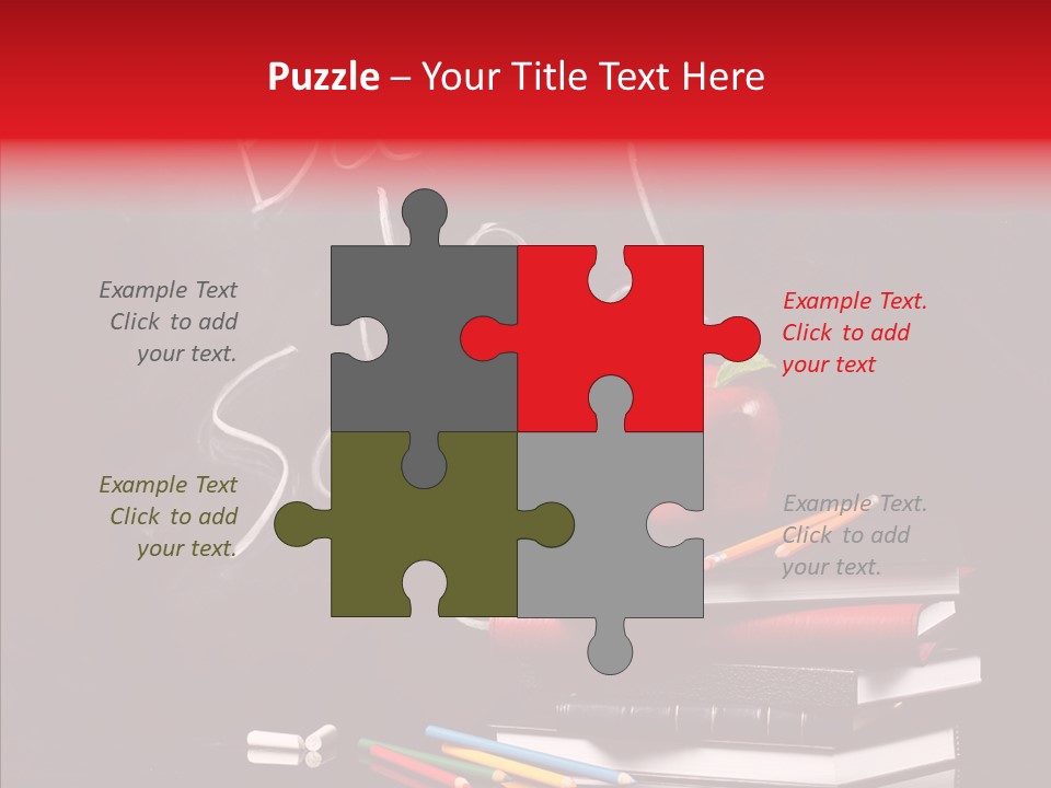 Pen School Classroom PowerPoint Template