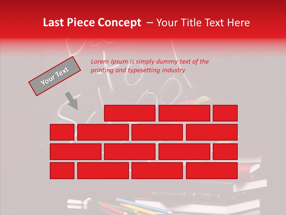 Pen School Classroom PowerPoint Template