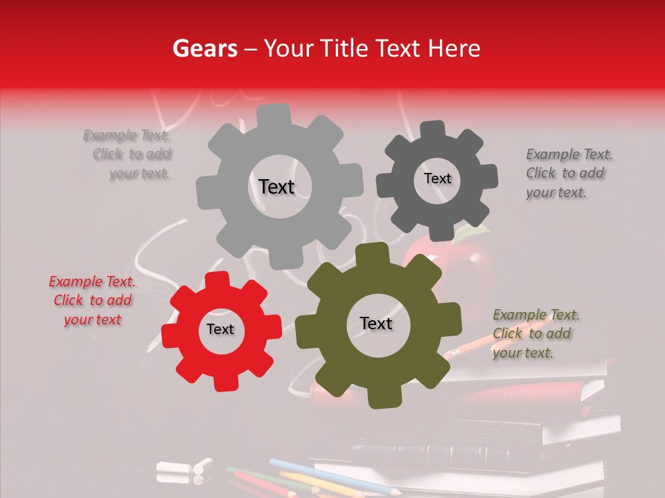 Pen School Classroom PowerPoint Template