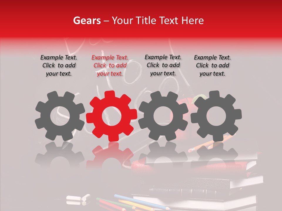 Pen School Classroom PowerPoint Template