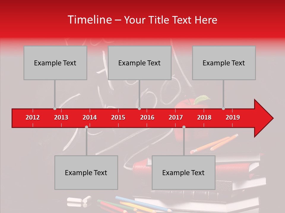 Pen School Classroom PowerPoint Template