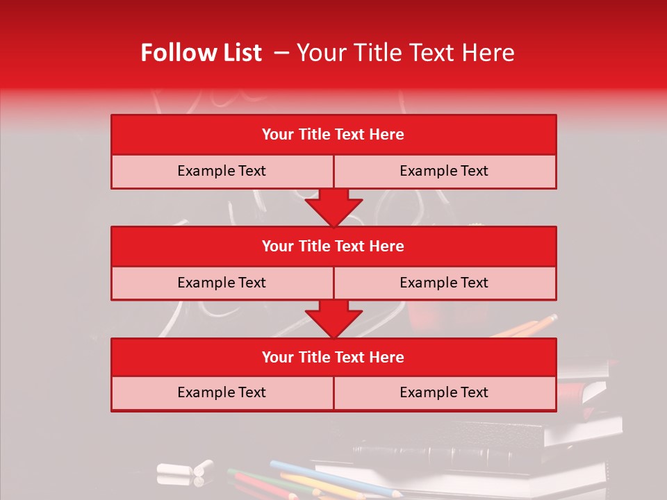 Pen School Classroom PowerPoint Template