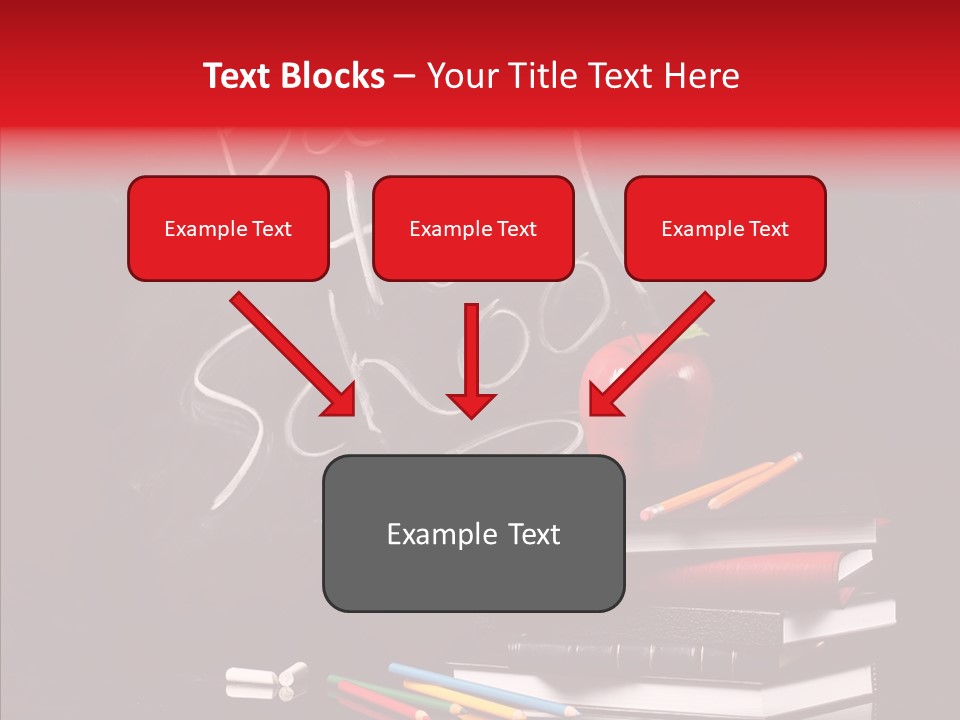 Pen School Classroom PowerPoint Template