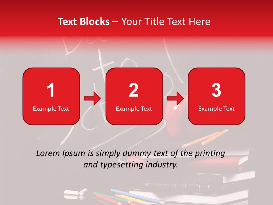 Pen School Classroom PowerPoint Template