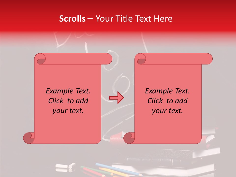 Pen School Classroom PowerPoint Template