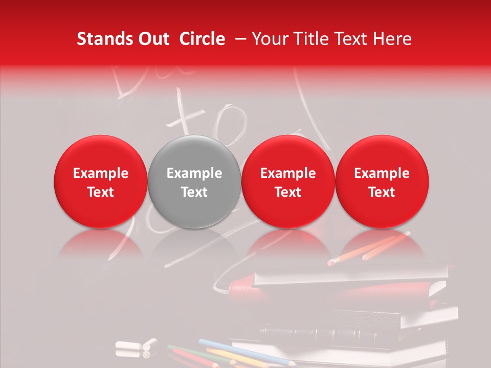 Pen School Classroom PowerPoint Template