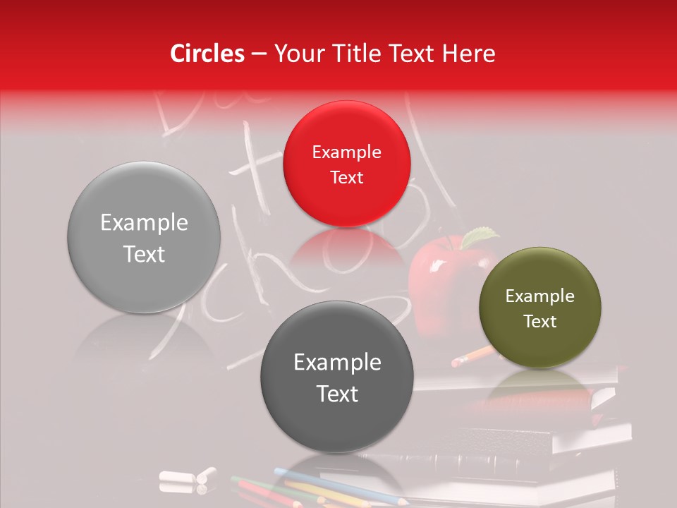 Pen School Classroom PowerPoint Template