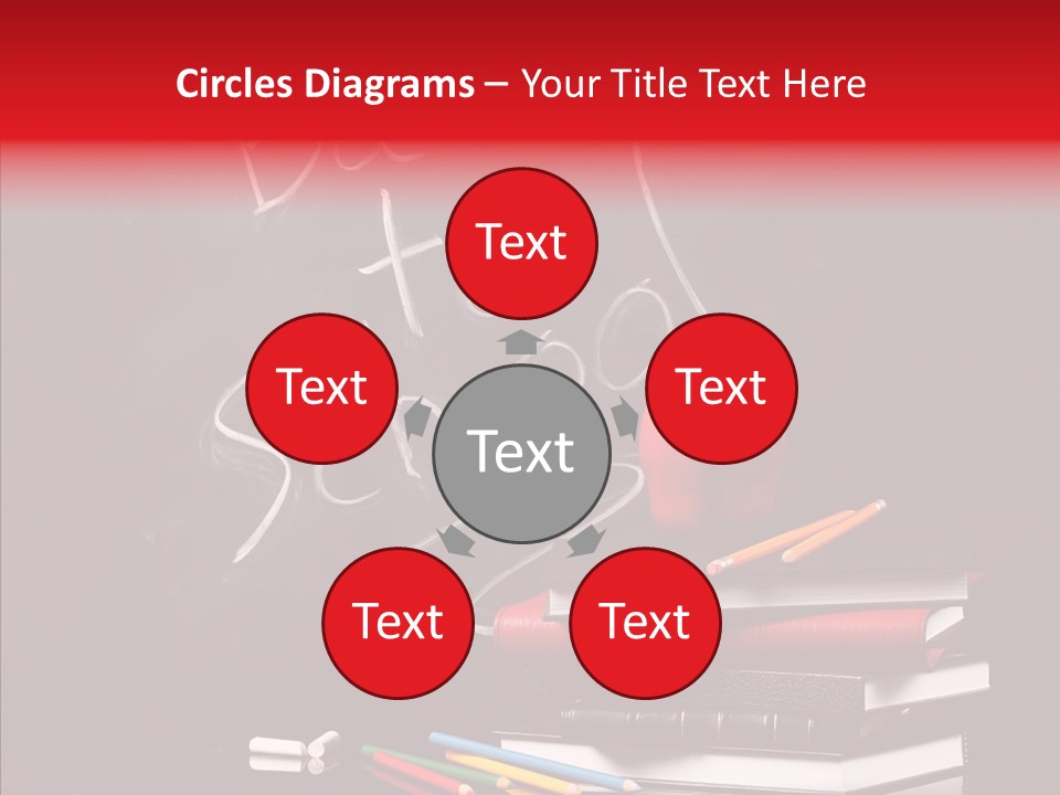 Pen School Classroom PowerPoint Template