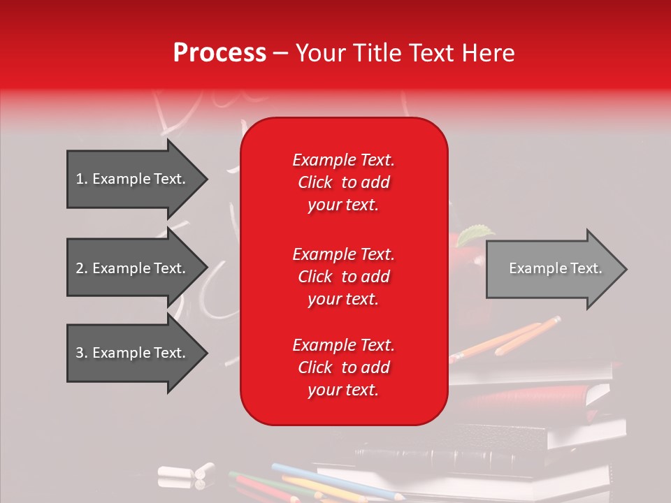 Pen School Classroom PowerPoint Template