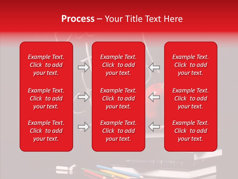 Pen School Classroom PowerPoint Template