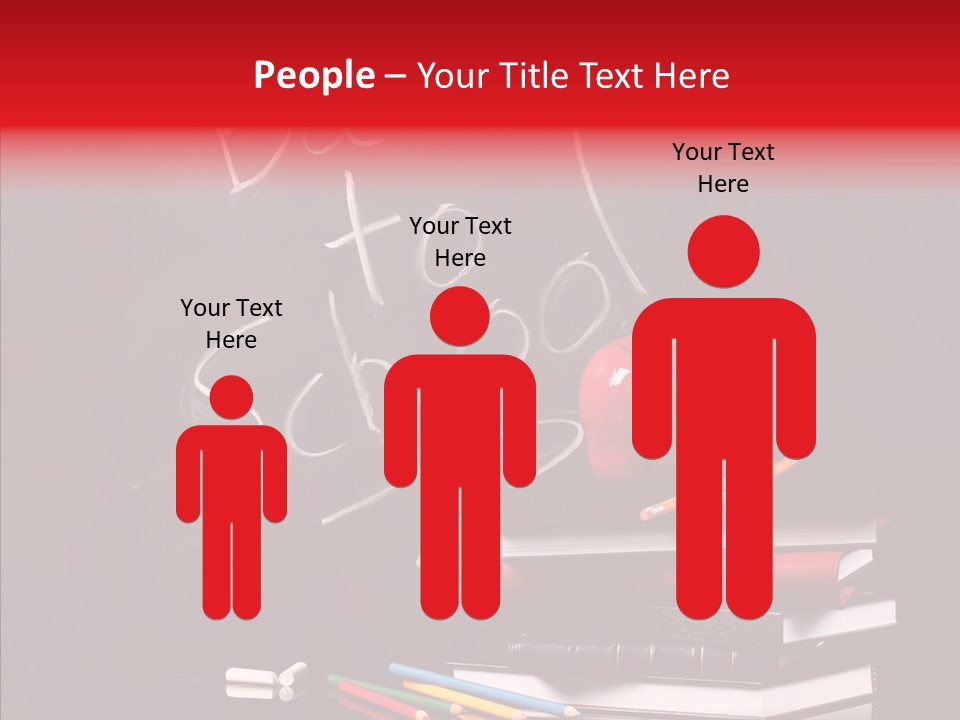 Pen School Classroom PowerPoint Template