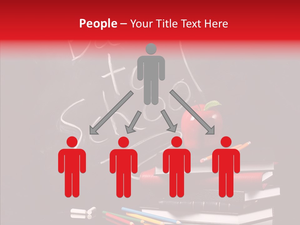 Pen School Classroom PowerPoint Template