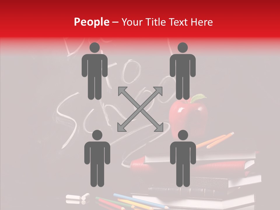 Pen School Classroom PowerPoint Template