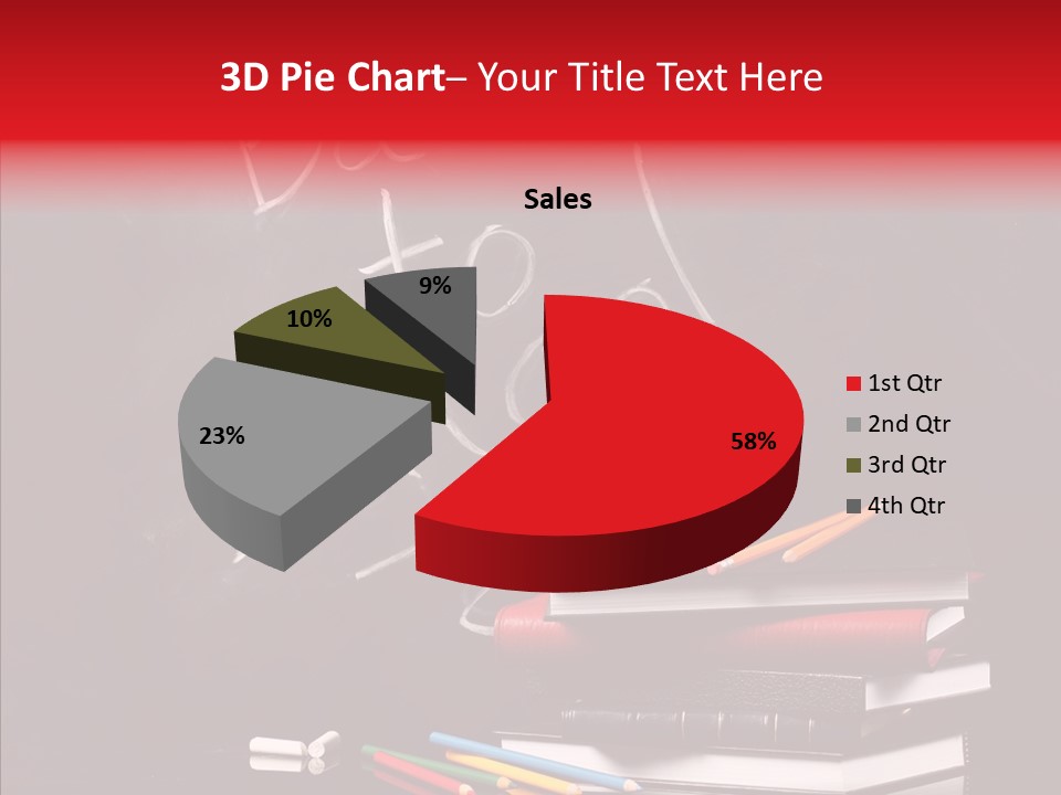 Pen School Classroom PowerPoint Template