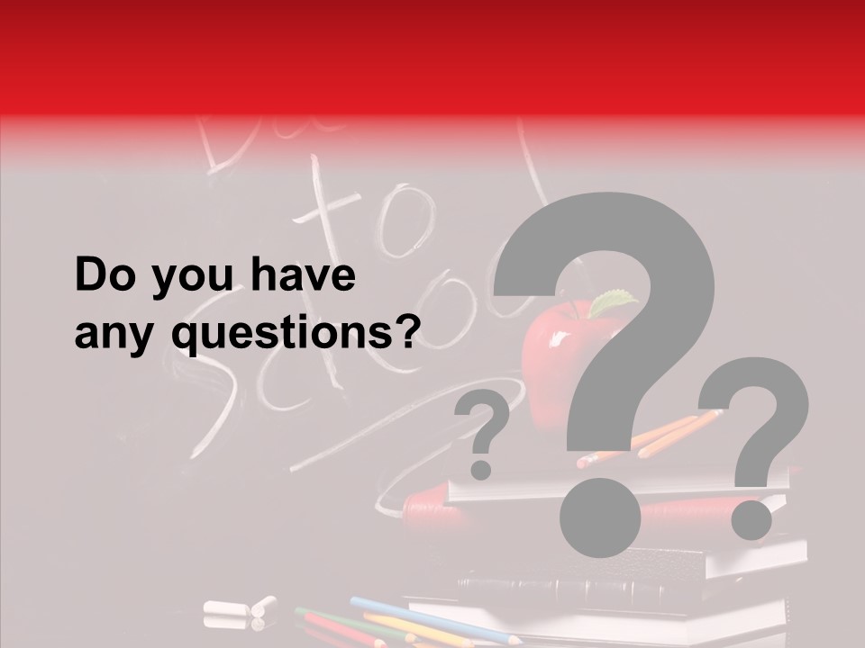 Pen School Classroom PowerPoint Template