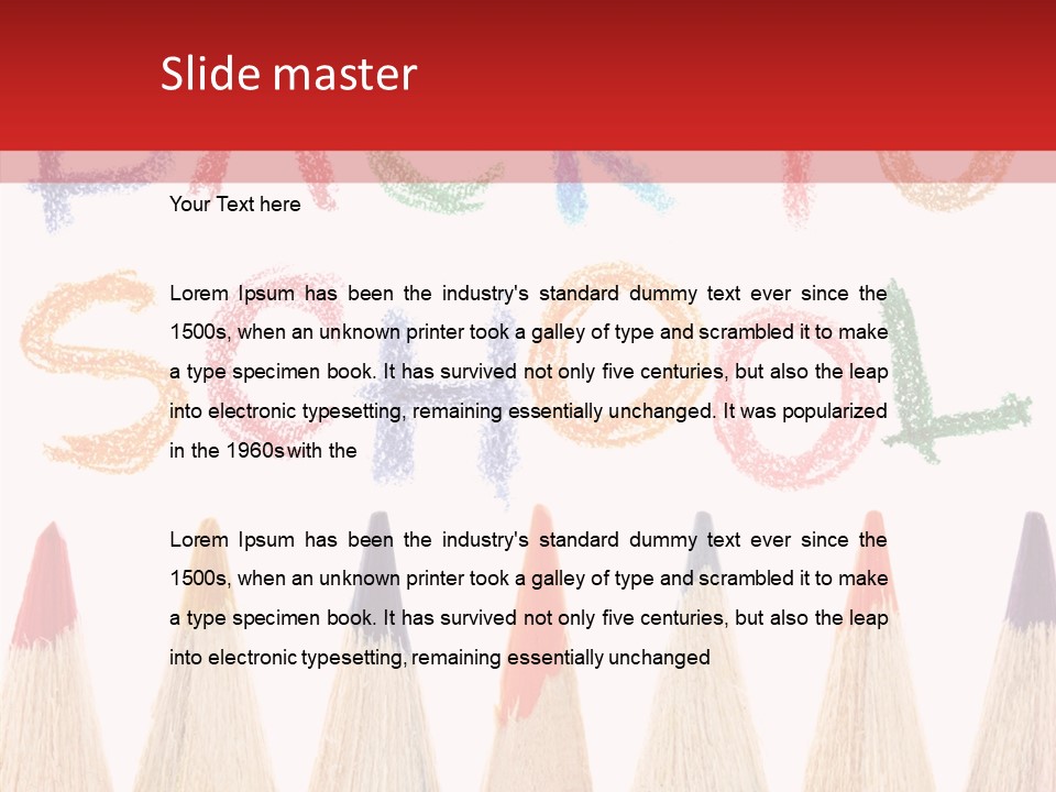 Abc Knowledge Vibrant PowerPoint Template