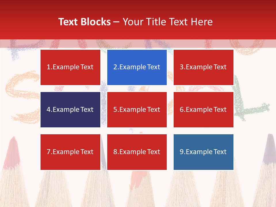 Abc Knowledge Vibrant PowerPoint Template