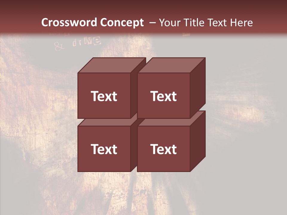 Frighten Clipped Cutout PowerPoint Template