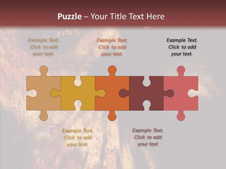 Frighten Clipped Cutout PowerPoint Template