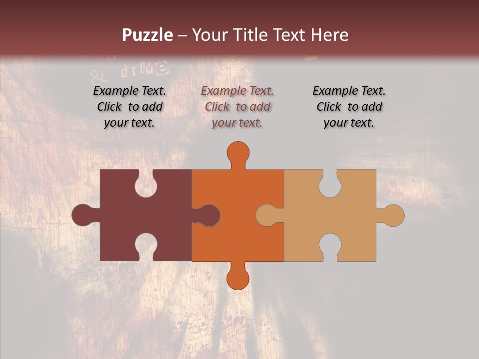 Frighten Clipped Cutout PowerPoint Template