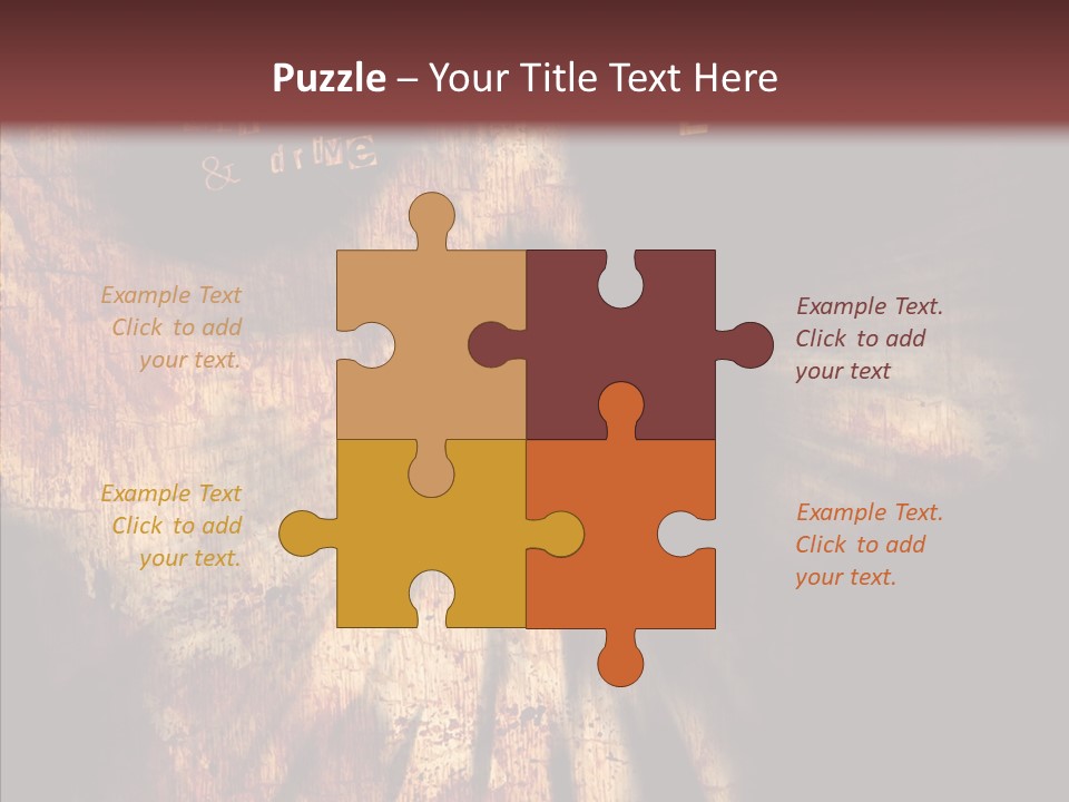 Frighten Clipped Cutout PowerPoint Template