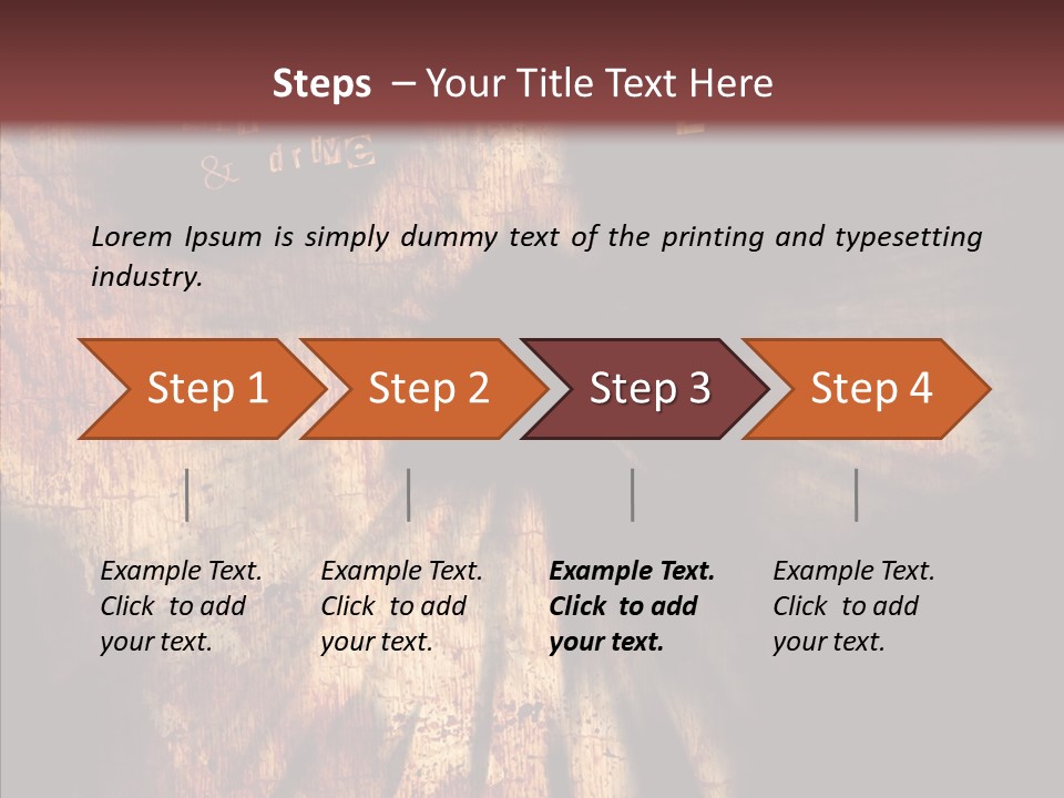 Frighten Clipped Cutout PowerPoint Template