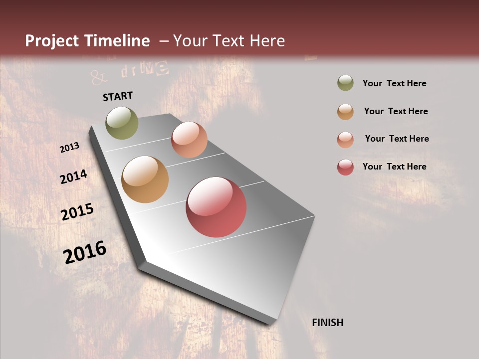 Frighten Clipped Cutout PowerPoint Template