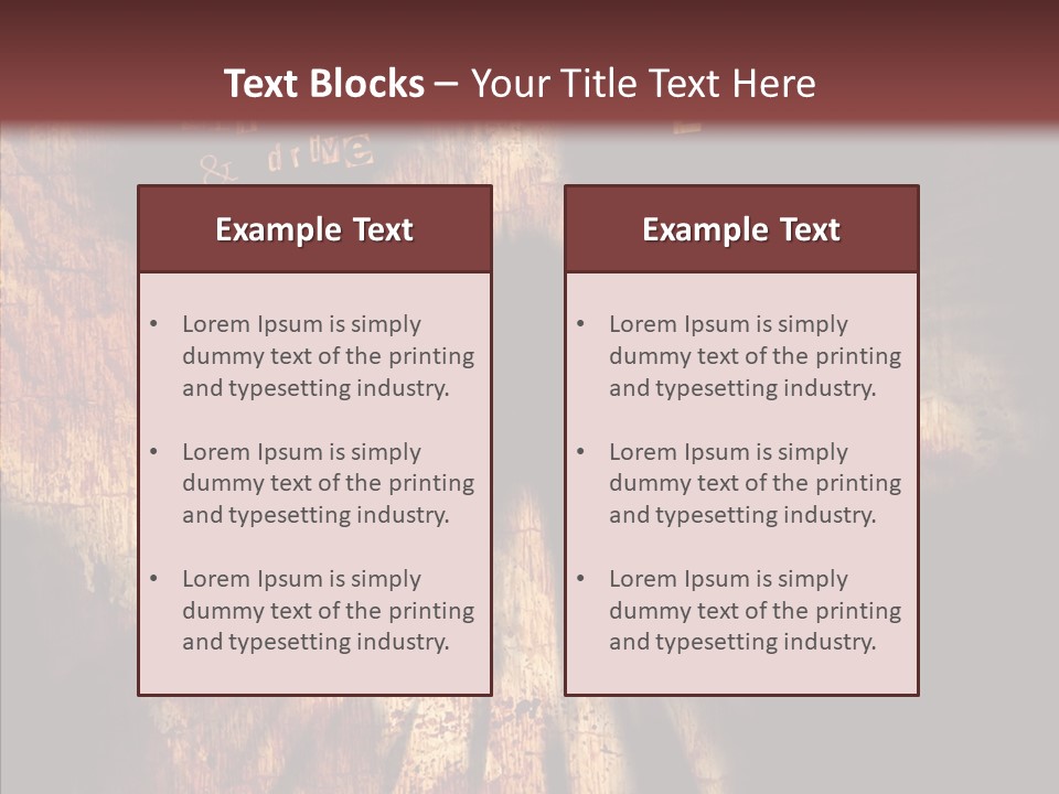 Frighten Clipped Cutout PowerPoint Template
