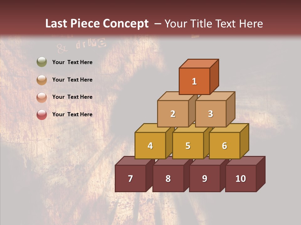 Frighten Clipped Cutout PowerPoint Template