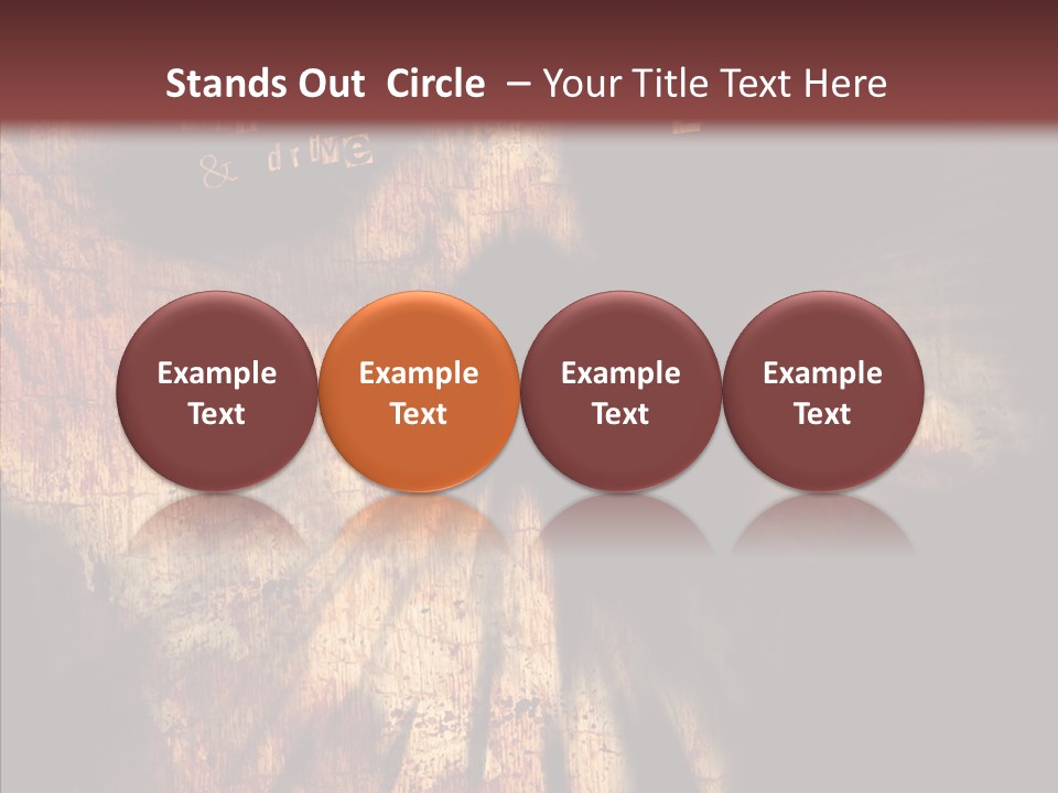 Frighten Clipped Cutout PowerPoint Template